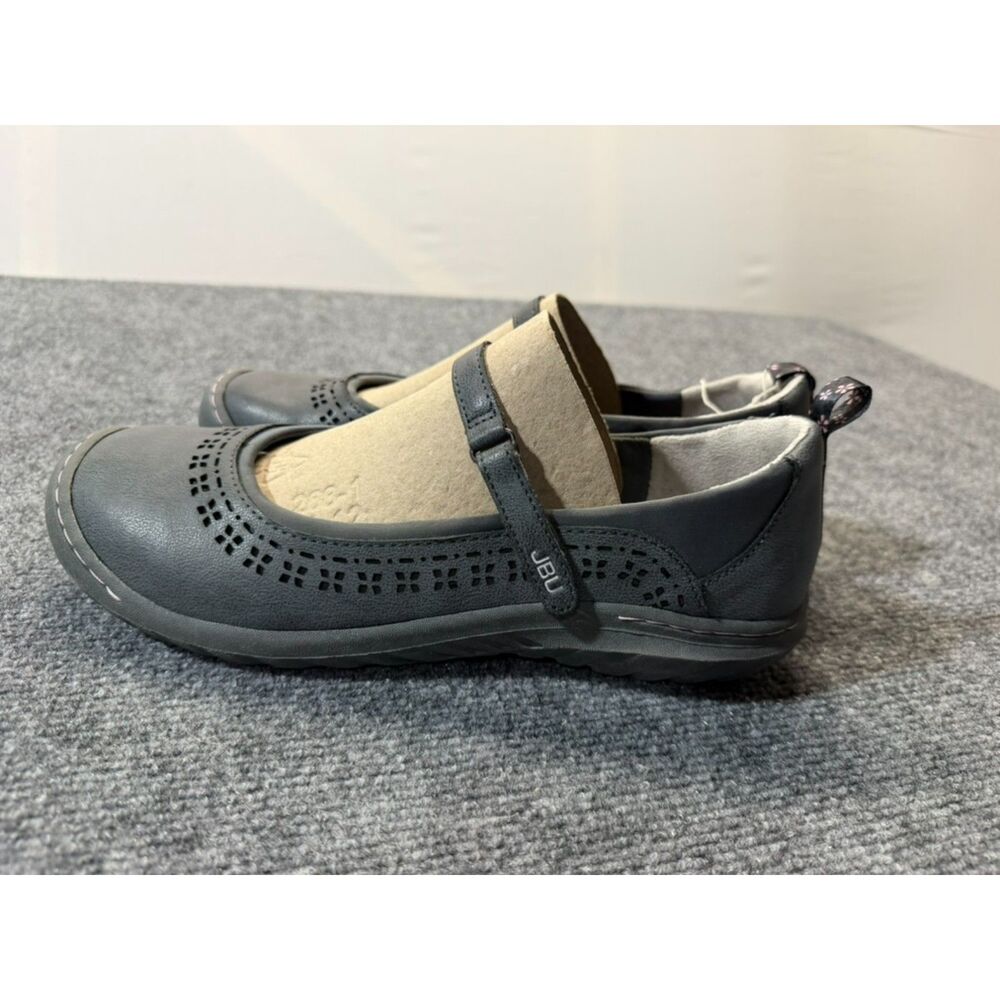 JBU by Jambu Women's Size 11 M Gray Mary Jane Memory Foam Walking Shoes NWT